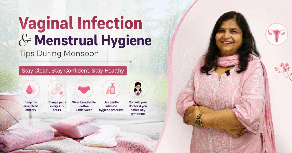 vaginal infection and menstrual hygiene treatment in noida extension by dr neelu agrawal ( gynaecologist )